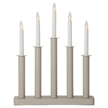 Świecznik elektryczny Star Trading Plate dekoracja 5 świec