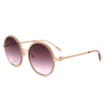 Okulary przeciwsłoneczne damskie Trussardi STR401F lenonki gradalne