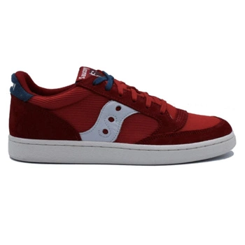 Buty męskie Saucony Jazz Court skórzane sneakersy czerwone