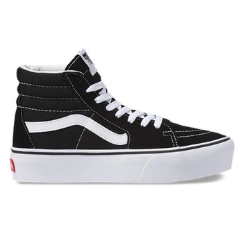 Buty damskie Vans Sk8 Hi Platform trampki wysokie skórzane