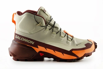 Buty damskie Salomon Cross Hike Mid Gore-Tex 2 trekkingowe beżowe