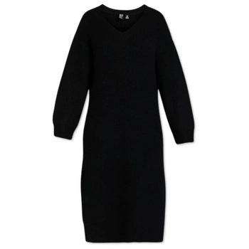 Sukienka damska Roxy Winter Escape dzianinowa czarna midi
