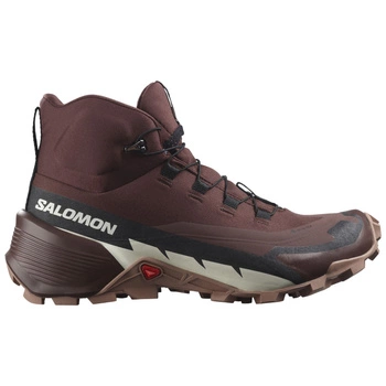 Buty damskie Salomon Cross Hike Mid Gore-Tex 2 trekkingowe brązowe