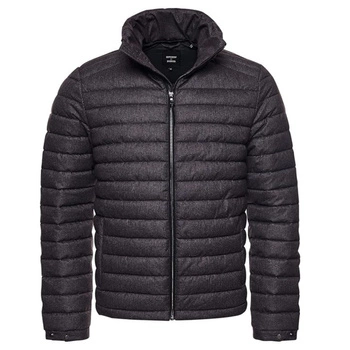 Kurtka męska Superdry Studios Non ocieplana pikowana szara