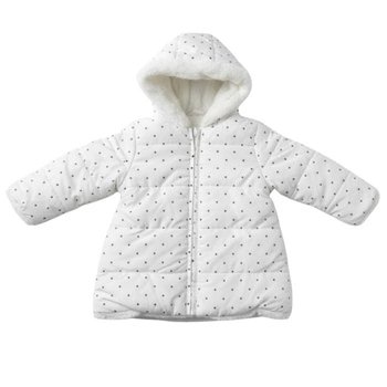 Kurtka dziecięca Chicco zimowa puchowa dwustronna biała r. 62