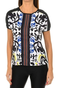 Koszulka damska Desigual Sabrina wzorzysta bluzka