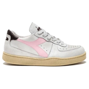 Buty unisex Diadora Basket Low Used skórzane sportowe białe