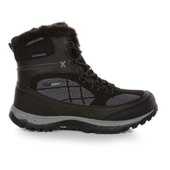 Buty damskie Regatta Hawthorn Evo trekkingowe wodoodporne czarne