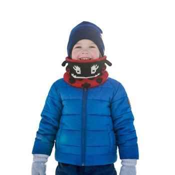 Komin dziecięcy Buff Ladybug zimowy