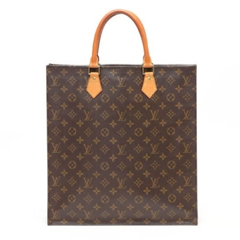Torebka Louis Vuitton Sac Plat 1990 skórzana monogram oryginalna