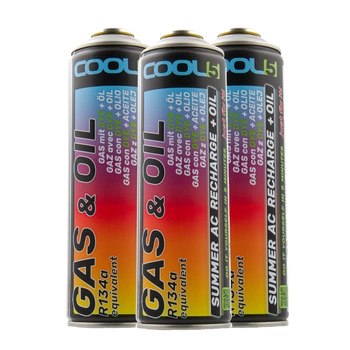 Zestaw czynnik do klimatyzacji 3x 2 w 1 do klimatyzacji Cool5 zamiennik R134a