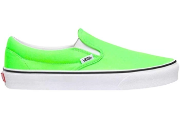Buty unisex Vans Classic Slip-On wsuwane trampki zielone