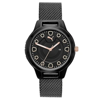 Zegarek damski klasyczny Puma Reset P1010 kwarcowy czarny