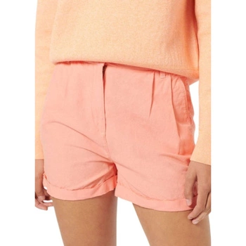 Spodenki damskie Superdry Studios Linen szorty różowy