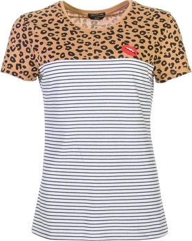 Koszulka damska Colourful Rebel wzór panterka