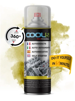 Środek do rozruchu silnika Cool5 Self-Starter Spray 360° samostart 400ml