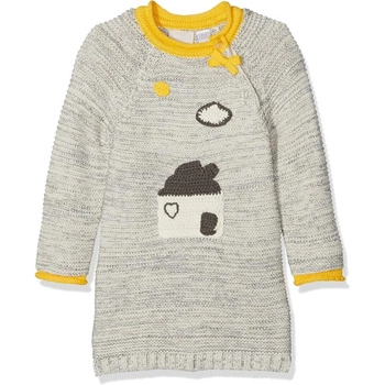 Sukienka dziewczęca Chicco bawełniana szydełkowa