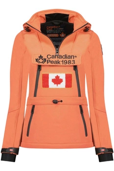 Kurtka damska Canadian Peak Toka trekkingowa softshell pomarańczowy