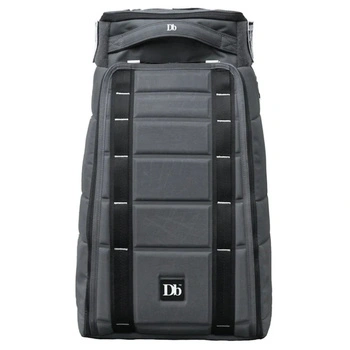 Plecak unisex Db Bags The Strom miejski sportowy z naszywkami szary z 30 L
