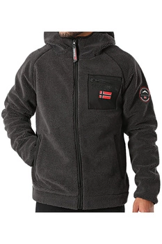 Kurtka męska Geographical Norway Udaf z kapturem czarna