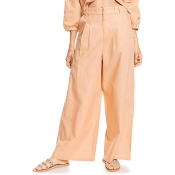 Spodnie damskie Roxy Bay Sight bawełniane szerokie