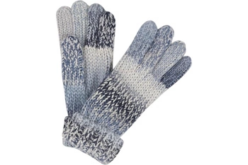 Rękawiczki damskie Regatta Frosty zimowe niebieskie