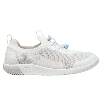 Buty młodzieżowe Keen NX Knit Lace sportowe miejskie sneakersy wsuwane białe r. 32,5