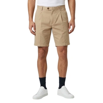 Spodenki męskie Hackett London Sanderson Tailored chino beżowe krótkie