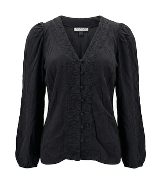 Bluzka damska Naf Naf Damina elegancka z koronką