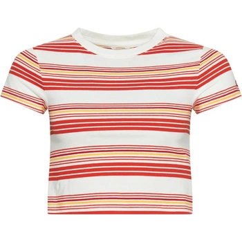 Koszulka damska Superdry Vintage Crop bawełniana