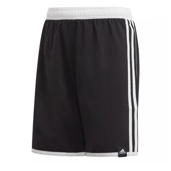 Spodenki dziecięce Adidas Yb 3S Shorts kąpielowe czarne