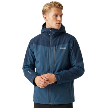 Kurtka męska Regatta Wentwood IX 3w1 z membraną wodoodporna niebieska