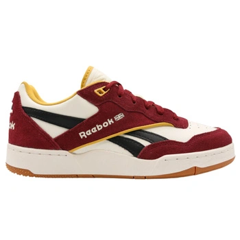 Buty męskie Reebok BB 4000 II sneakersy sportowe skórzane bordowe