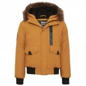 Kurtka męska SuperDry bomber zimowa z kapturem