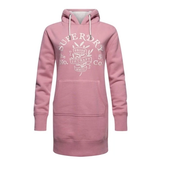 Sukienka damska Superdry Pride In Craft dresowa dzianinowa