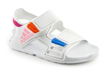 Buty dziecięce Adidas Altaswim C sandały sportowe lekkie białe