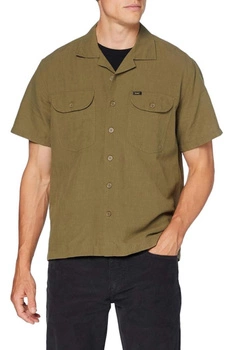 Koszula męska Lee Worker lniana khak klasyczna