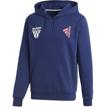 Bluza męska Adidas Real Madrid Icon sportowa kangurka dresowa