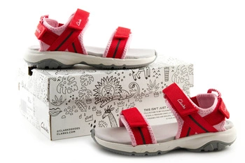 Buty dziewczęce Clarks Expo Sea K sandały