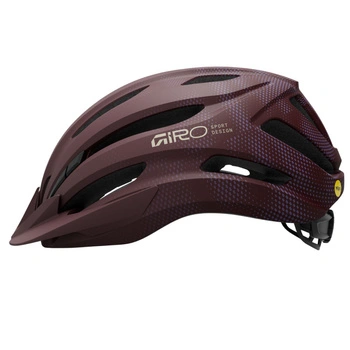 Kask rowerowy Giro Register MIPS II MTB uniwersalny z daszkiem bordowy
