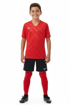 Koszulka dziecięca Nike Dry Chalng III t-shirt sportowa czerwona r. 140