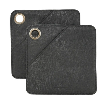 Skórzana łapka kuchenna zestaw 2 sztuki House Doctor Square