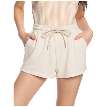 Spodenki damskie Roxy Surfing By Moonlight krótkie jasny beżowy