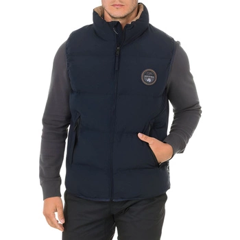 Bezrękawnik męski Napapijri Allon Vest puchowa granatowa