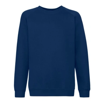 Bluza dziecięca Fruit o the Loom bawełniana klasyczna granatowa unisex r. 164