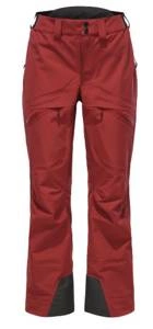 Spodnie damskie Haglofs Khione narciarskie czerwone
