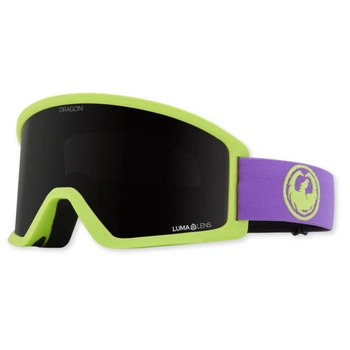 Gogle narciarskie Dragon DX3 OTG Murasaki snowboardowe zielone cat. S4