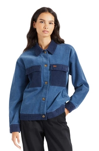 Kurtka damska Brixton Star Trucker sztruksowa