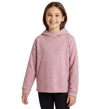 Bluza dziewczęca Regatta Kacie z kapturem różowa polarowa