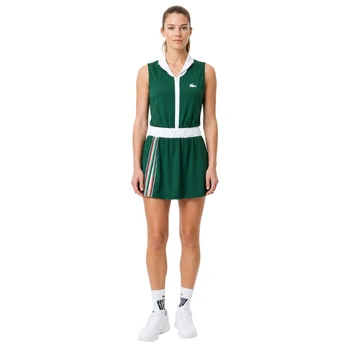 Sukienka damska Lacoste tenisowa sportowa zielona r. XS